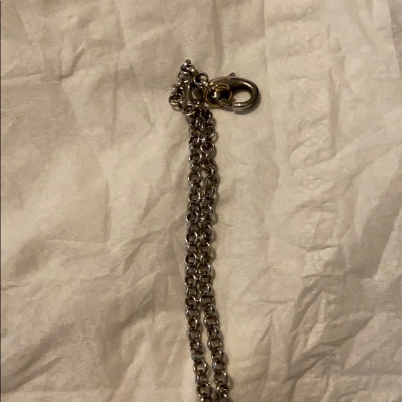 Extra Long Silver Necklace - Picture 2 of 3